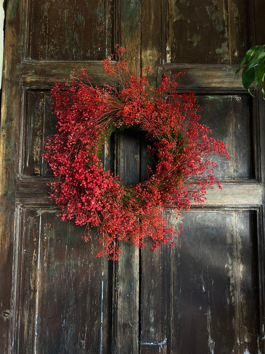 Ghirlanda Gipsophilla Rossa