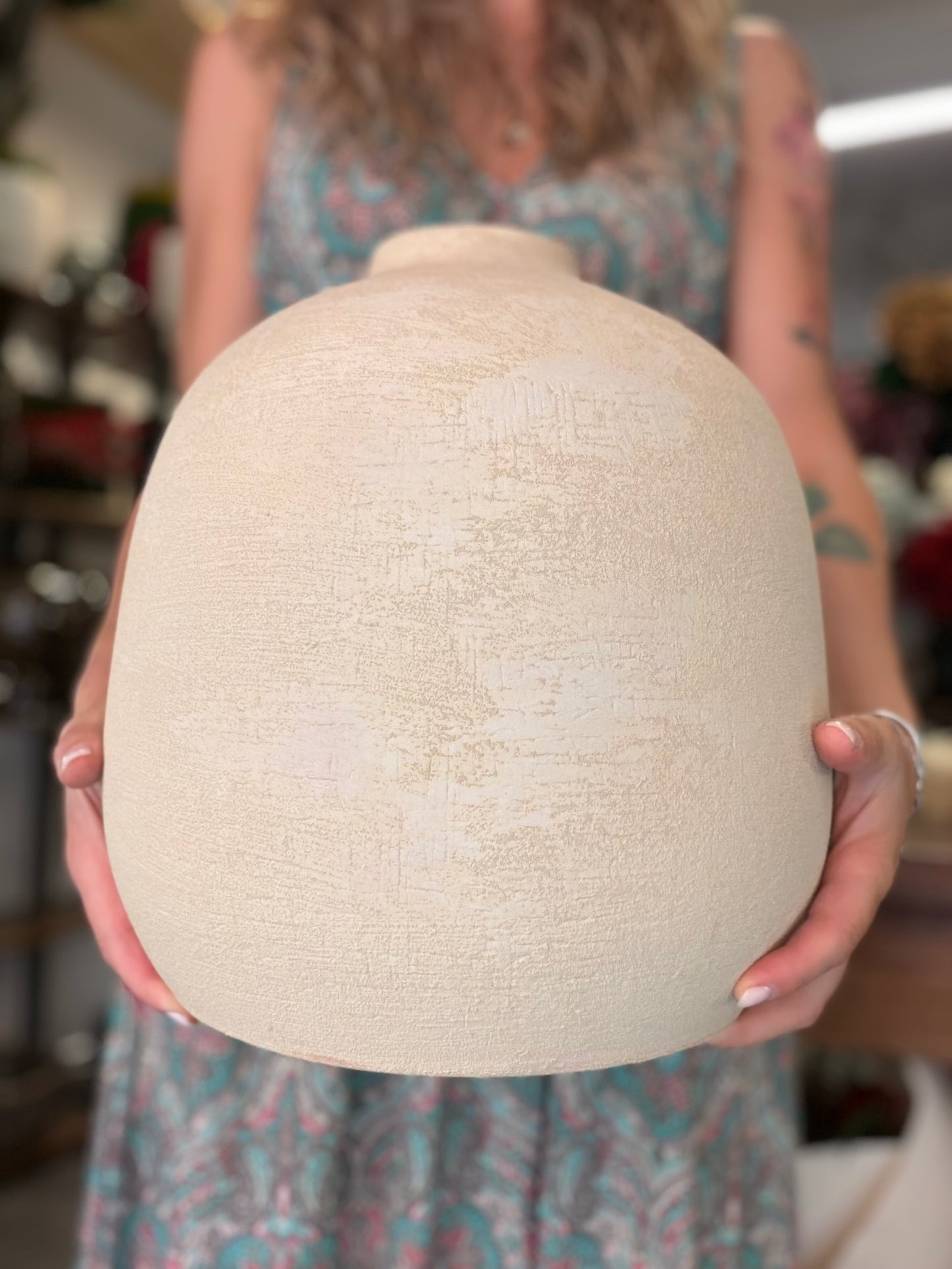 Vaso Materico in ceramica